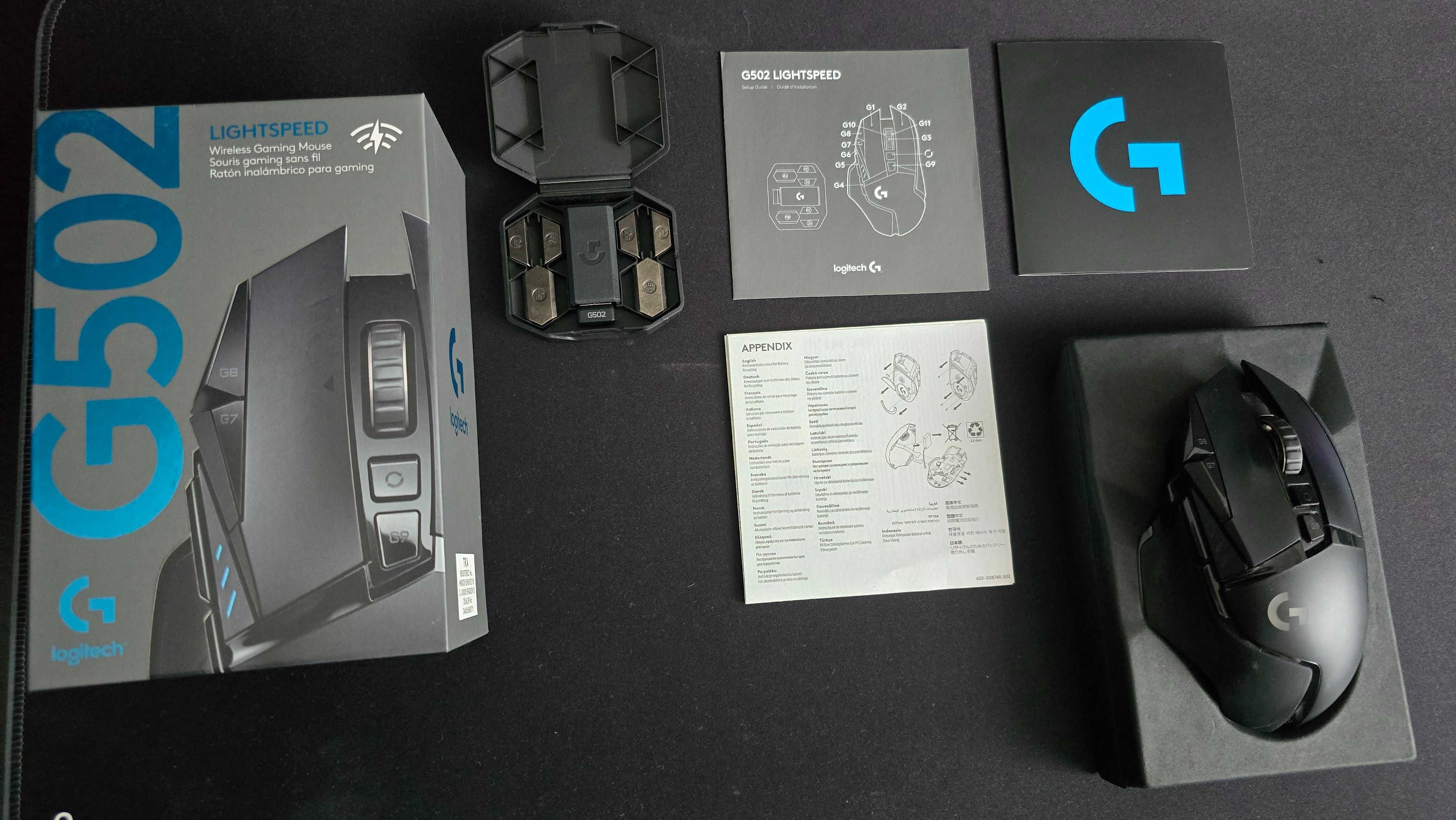 Logitech G502 LIGHTSPEED Bezprzewodowa mysz do gier