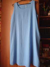 Sukienka w kolorze niebieskim