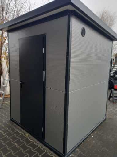 Magazyn Energi  Kontener sanitarny WC pawilon toaleta 1,5 m x 1,5 m