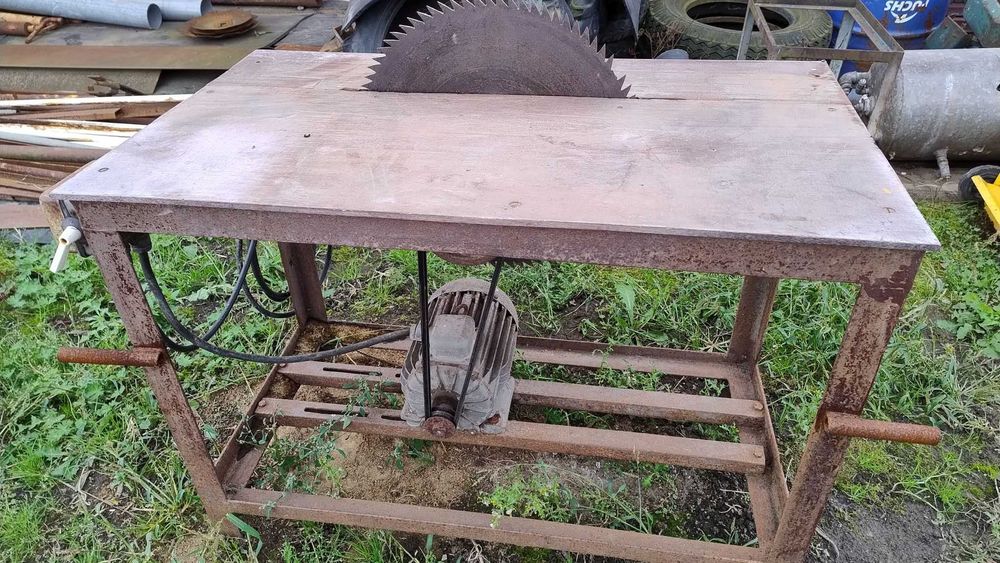 Krajzega Piła Stołowa Do Drewna Silnik 4 KW