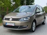 Volkswagen Sharan Salon PL ASO FV23% HighLine Aktywny tempomat CarPlay Android Auto
