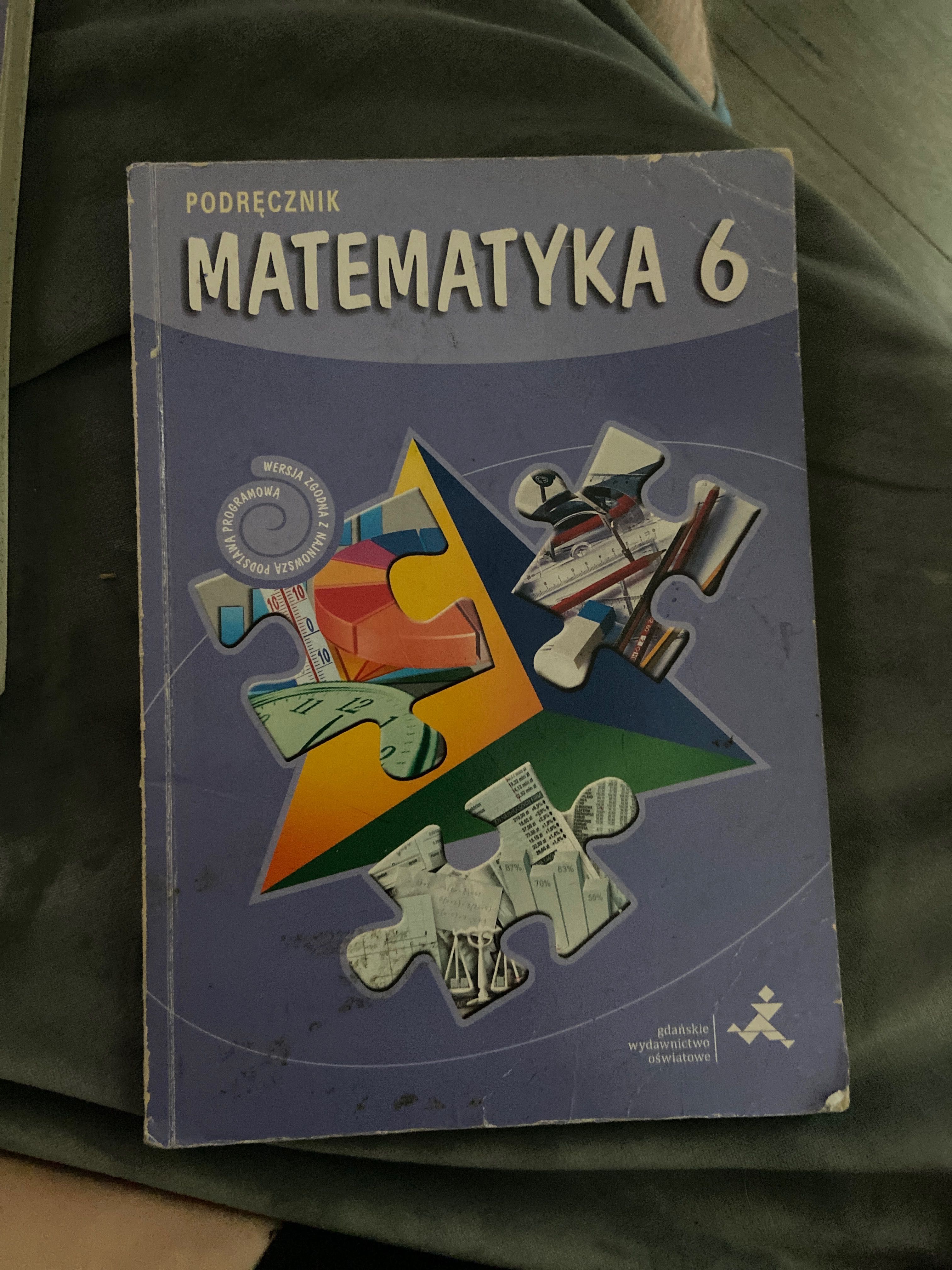 Podręcznik matematyka klasa 6