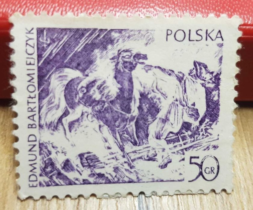 Znaczek Błyskawice Edmunda Bartłomiejczyka Polska 1979