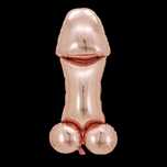 duży balon 80 cm penis penisek na wieczór panieński różowy