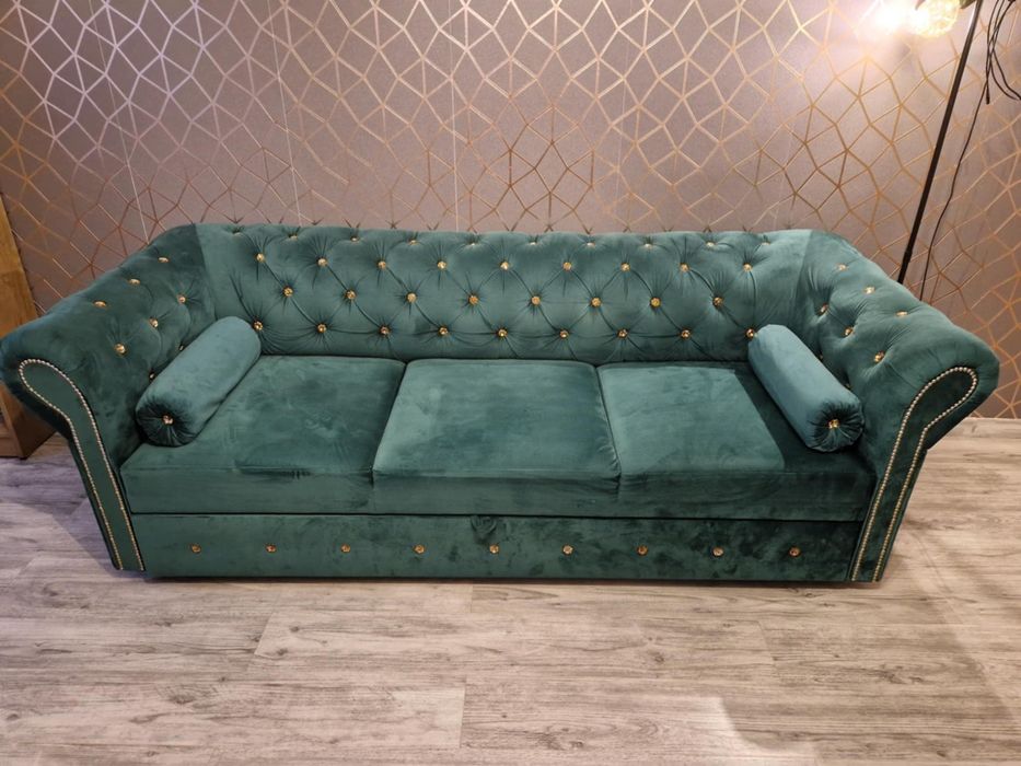 Piękna kanapa w stylu Glamour