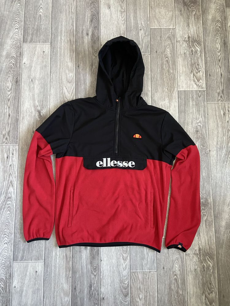 Анорак ellesse, червоний,чорний