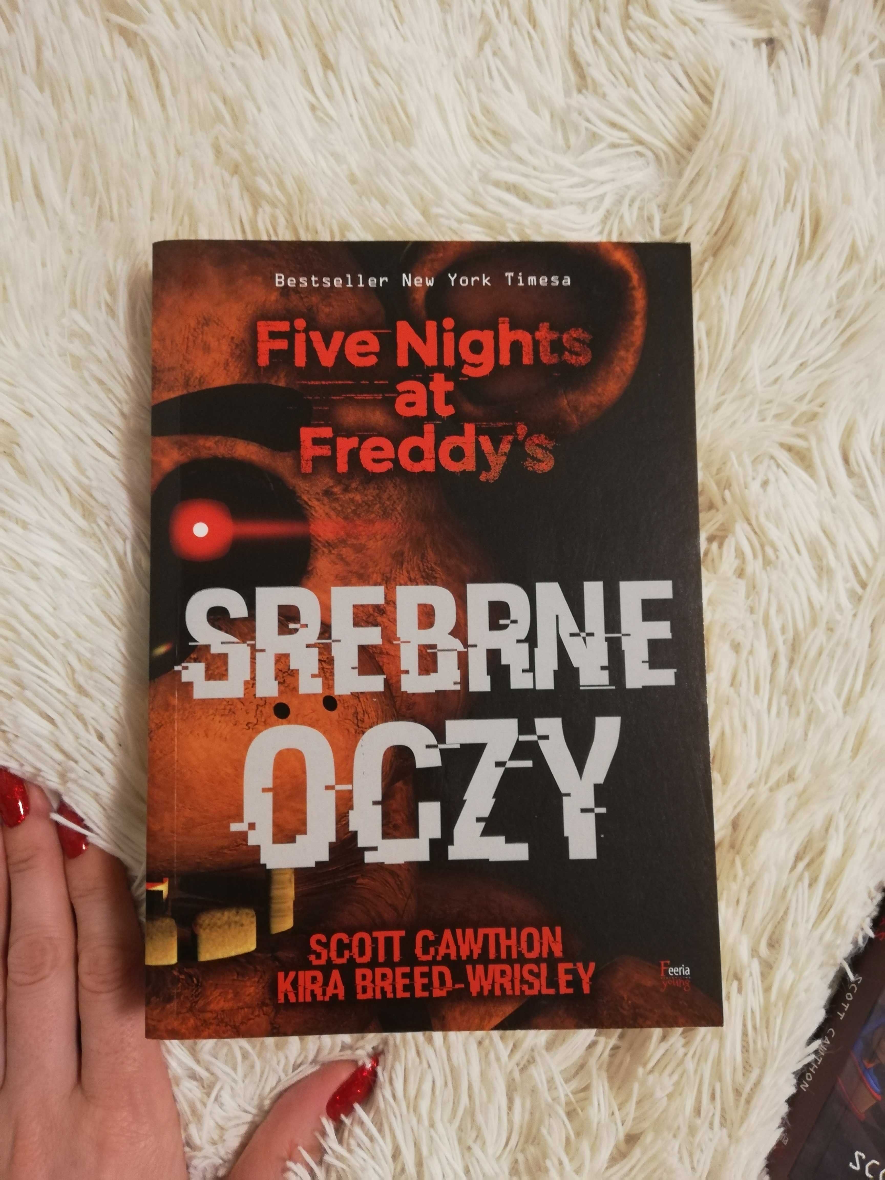 Five Nights at Freddys srebrne oczy Scott Cawthon książka, komiks Five