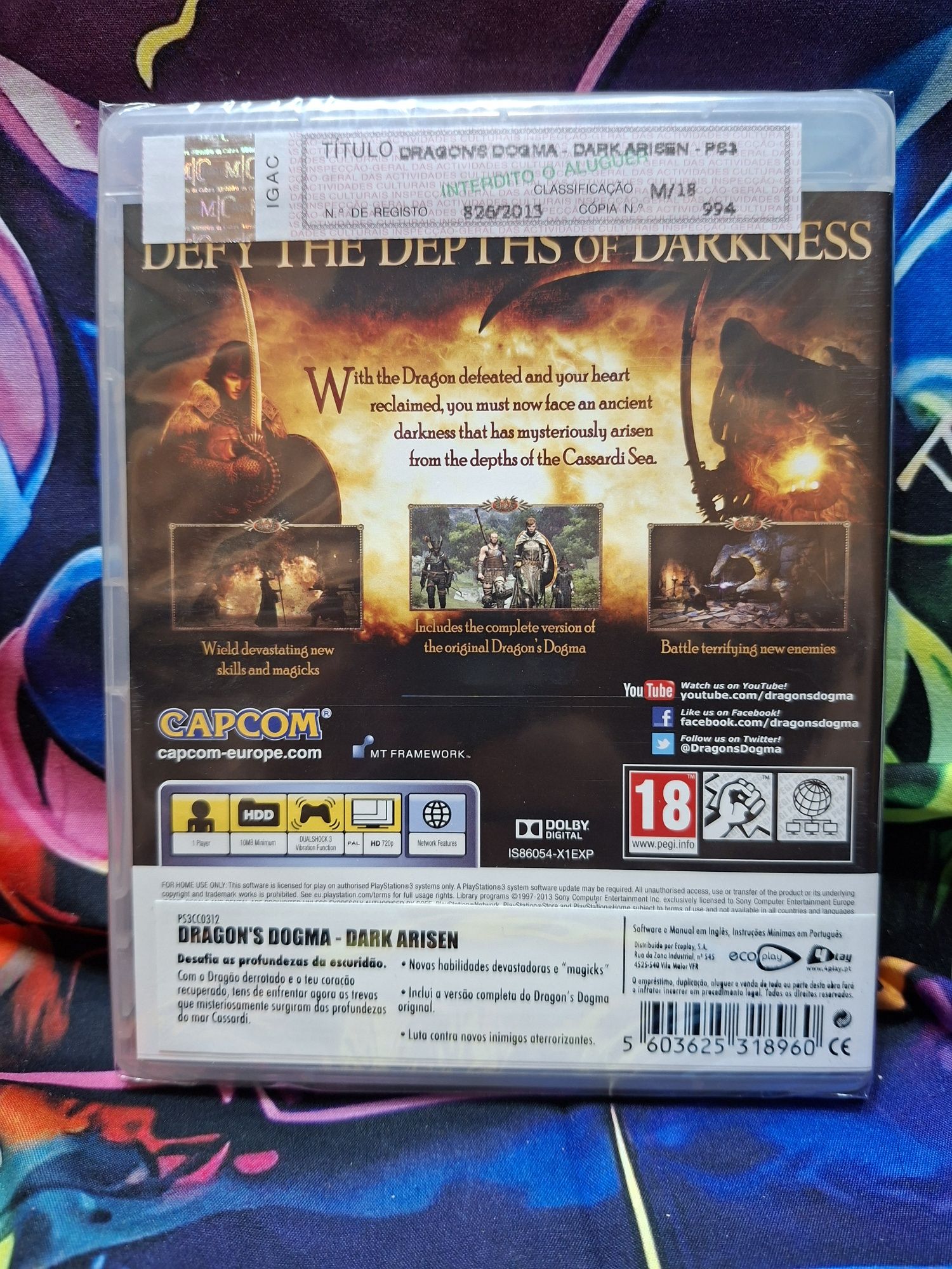 Dragon's Dogma Dark Arisen PS3 Novo
