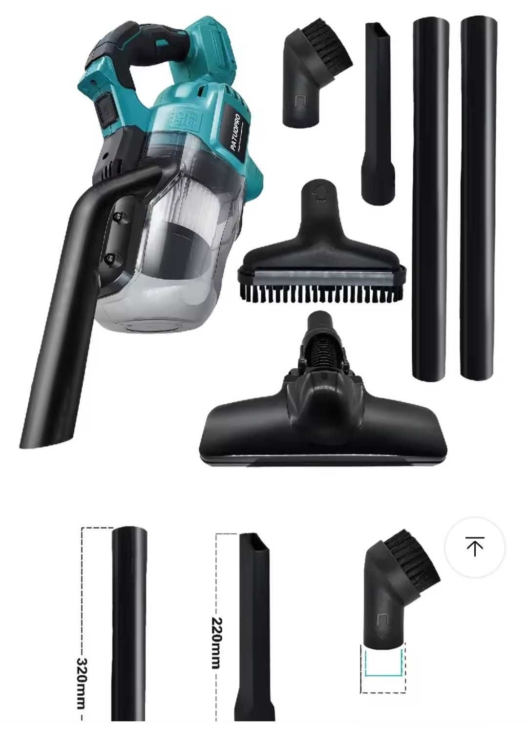 Odkurzacz Dewalt Makita 18V Zamiennik Dewalt DCV501LN
