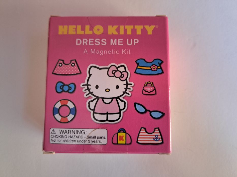 Hello Kitty figura para vestir com ímanes + livrete NOVO PORTES GRÁTIS