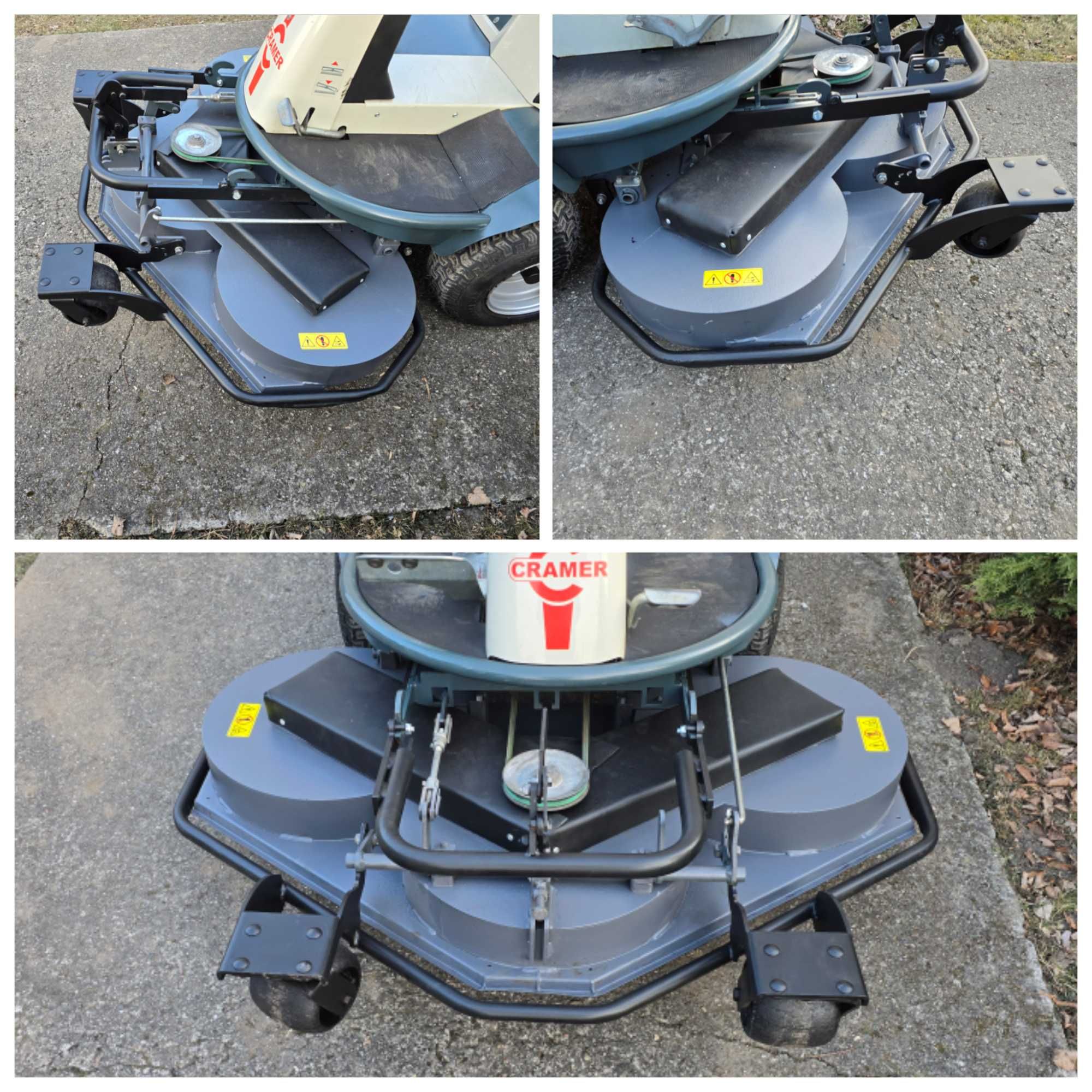 Traktorek kosiarka Cramer Husqvarna RIDER 4x4 21KM Honda GXV POLECAM