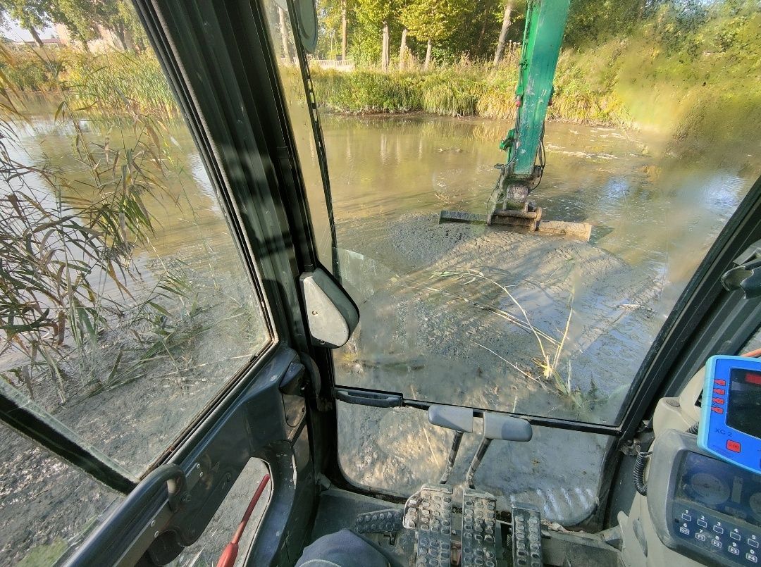 Kopanie i odmulanie stawów pogłębianie czyszczenie