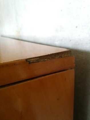Kredens Komoda VAR Włocławska FM Sideboard Design PRL Orzech dobry sta