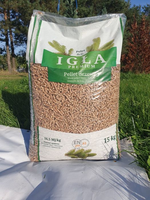 Pellet Olczyk Lava Igła Allaska Karoń Biopel brykiet bukowy  pellet A2