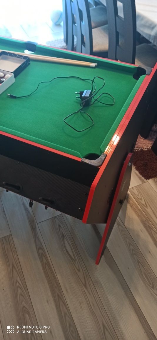 Stół do gier 3w1 Arruzzo hockey bilard piłkarzyki