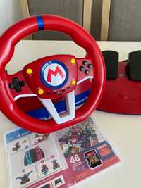 Mario Kart 8 Deluxe + kierownica HORI Gratis!