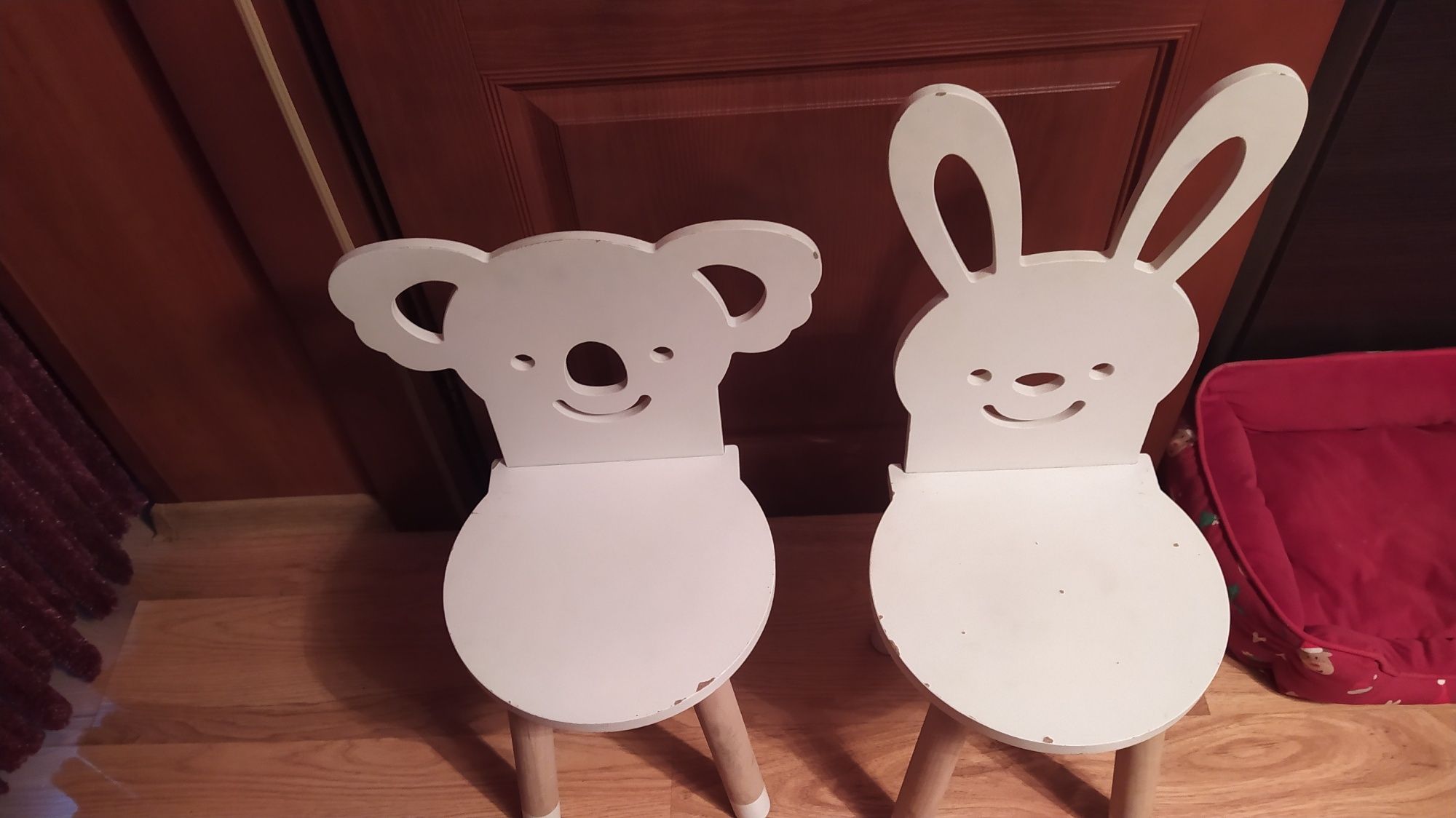 Dwa krzesełka dziecięce Teddy Room
