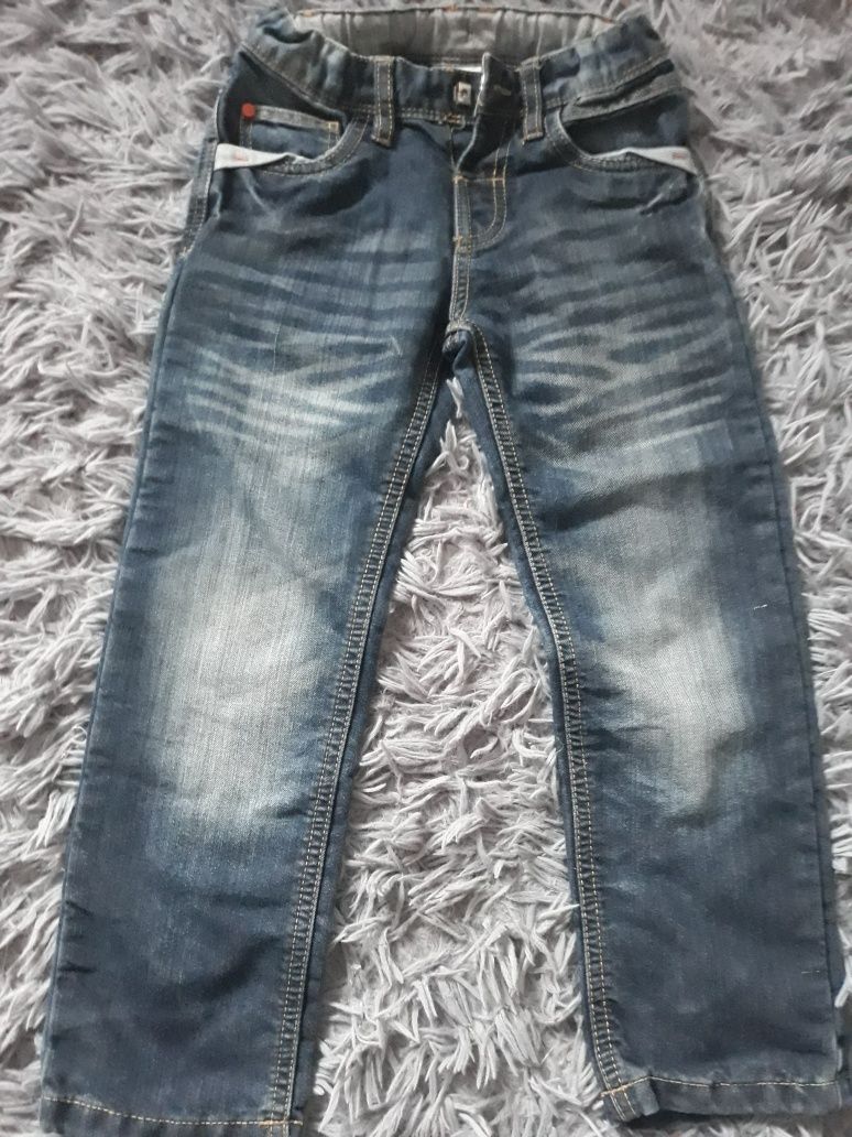 Spodnie jeansy 116