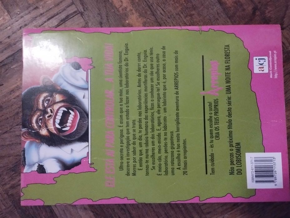 Livro Cria os teus próprios Arrepios