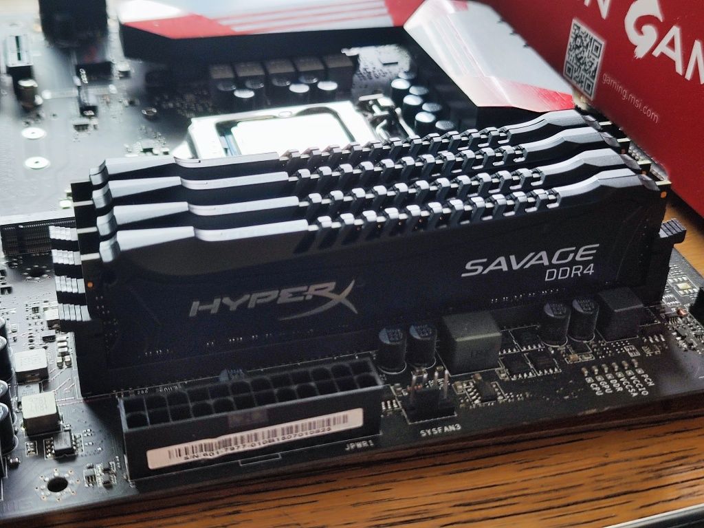 Płyta Z170A + procesor i5 6600K + DDR4 32Gb + chłodzenie wodne H110