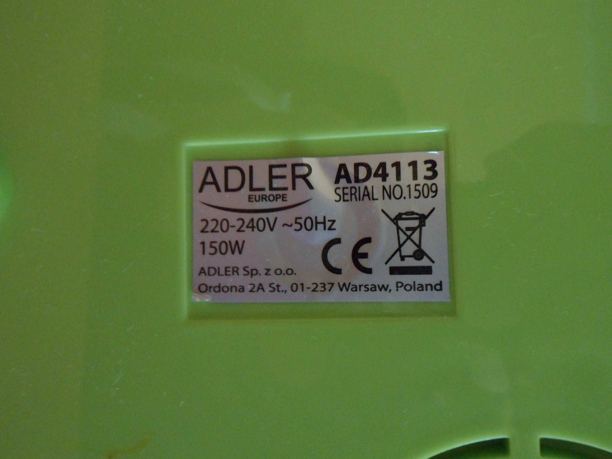 Wyciskarka wolnoobrotowa ADLER .