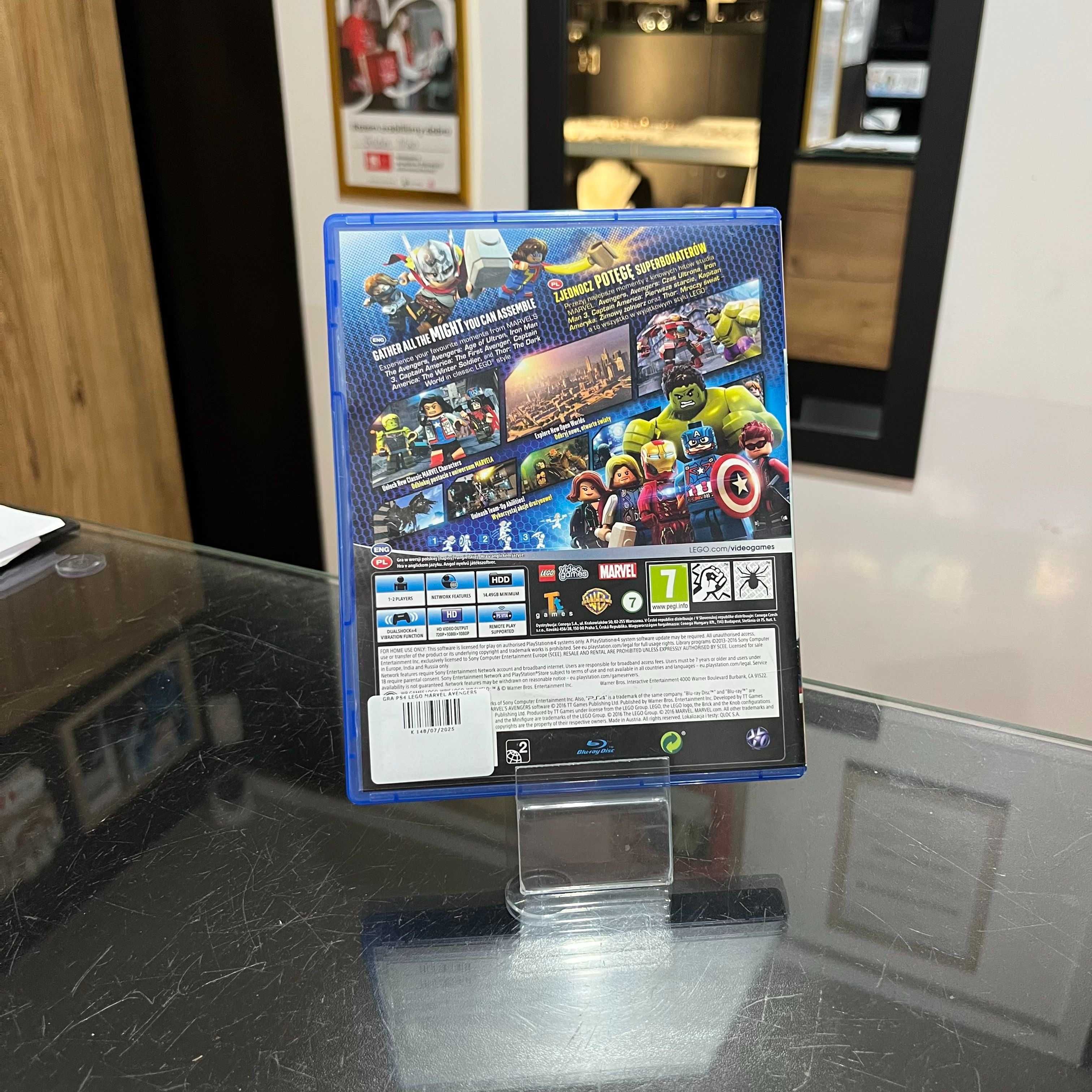 Gra PS4 Lego Marvel Avengers | Sprawna | PS4 | Lego |