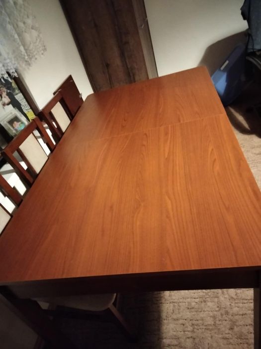 Stół rozkładany 2 wkładki