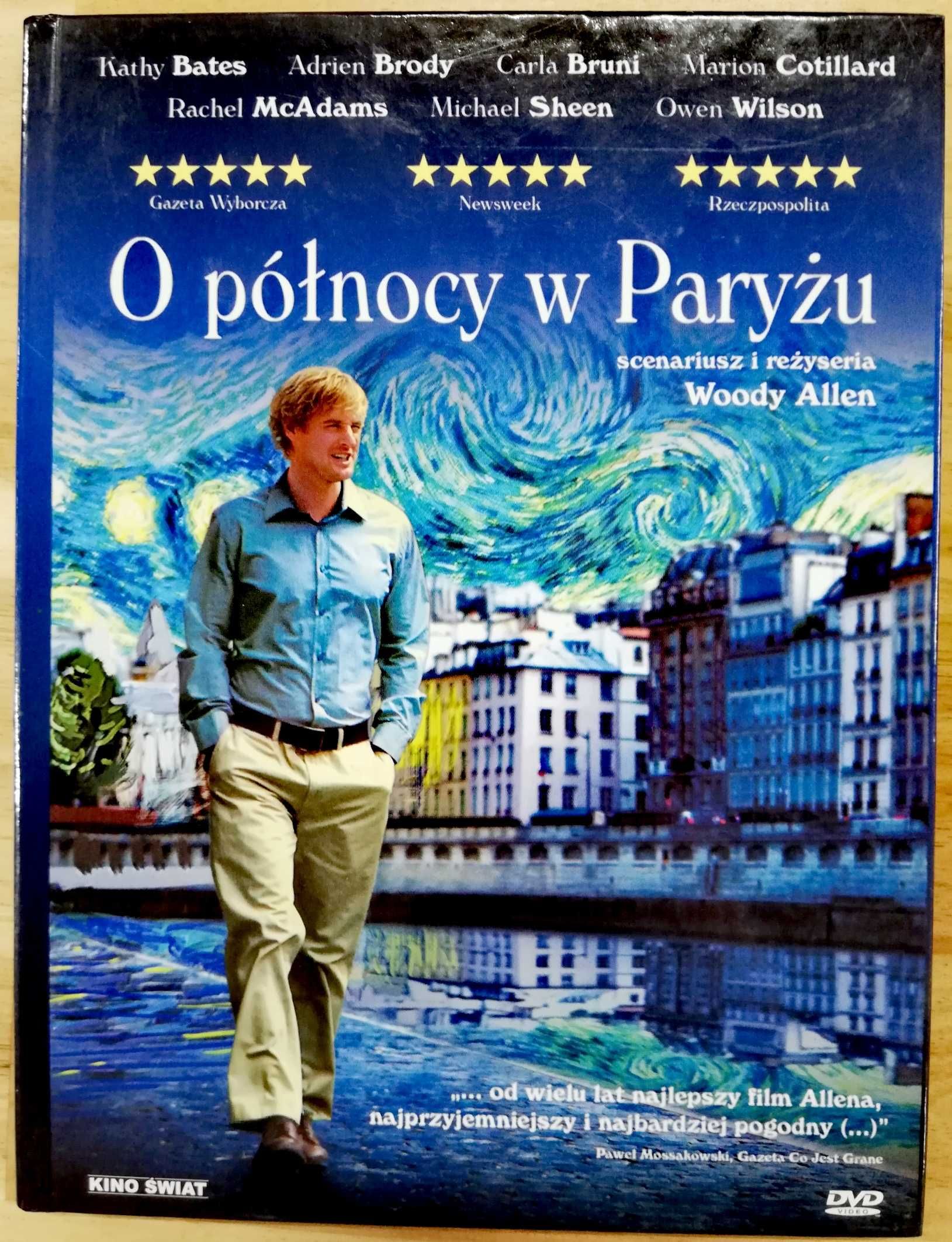 O północy w Paryżu film dvd Woody Allen