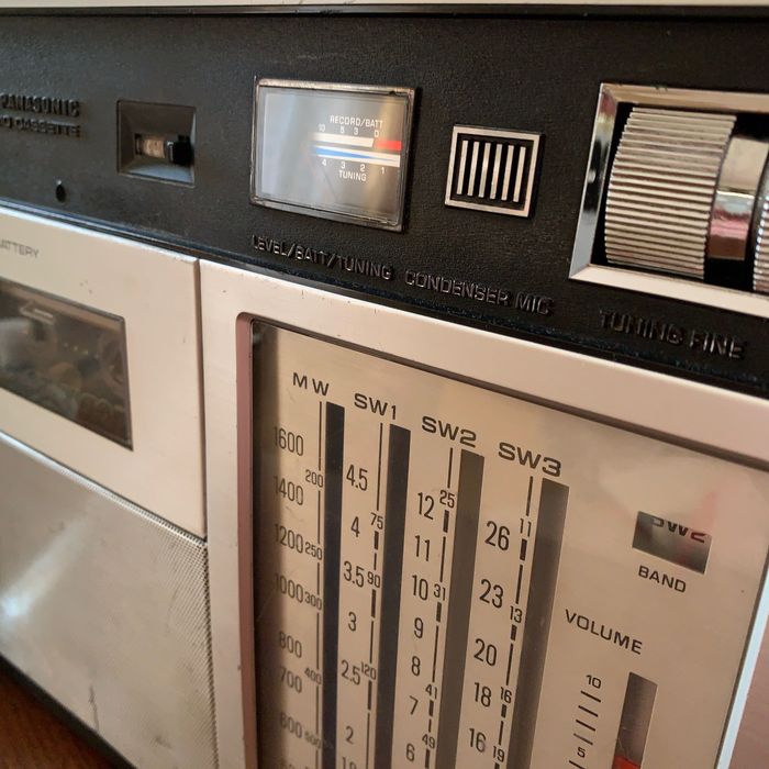 National Panasonic RQ - 235 TS 4 Band Radio Cassette рабочий (rq235ts)