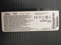 Televisão TCL 50p615 como nova usada 1 ano