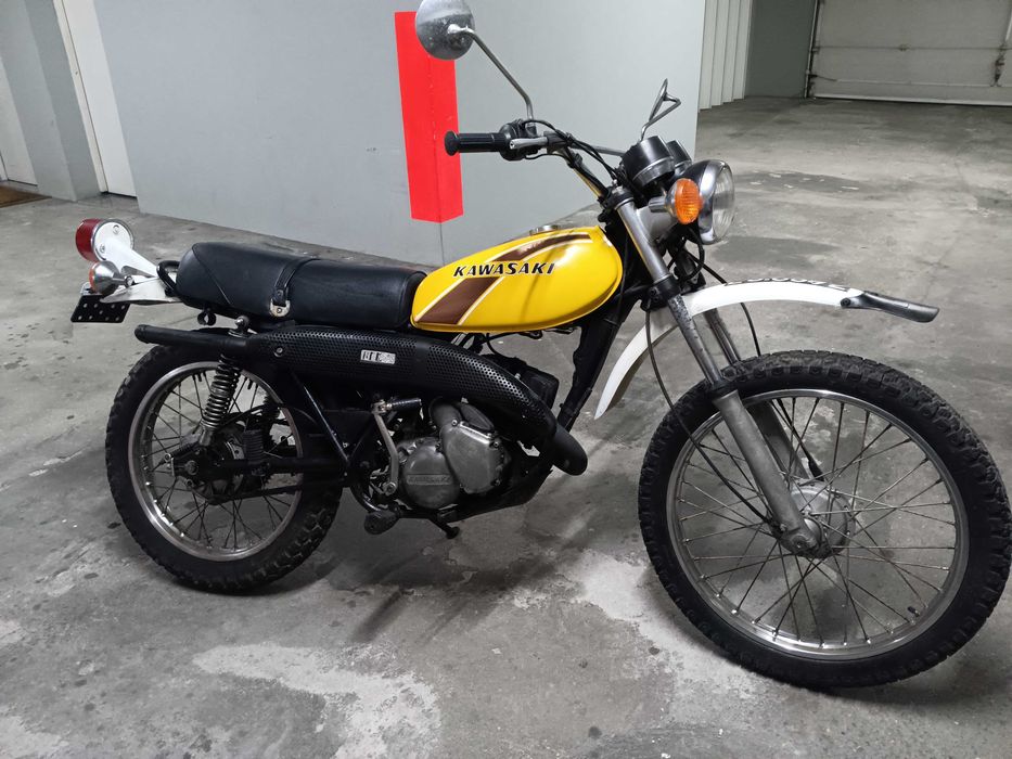 Moto Kawasaki ks 125