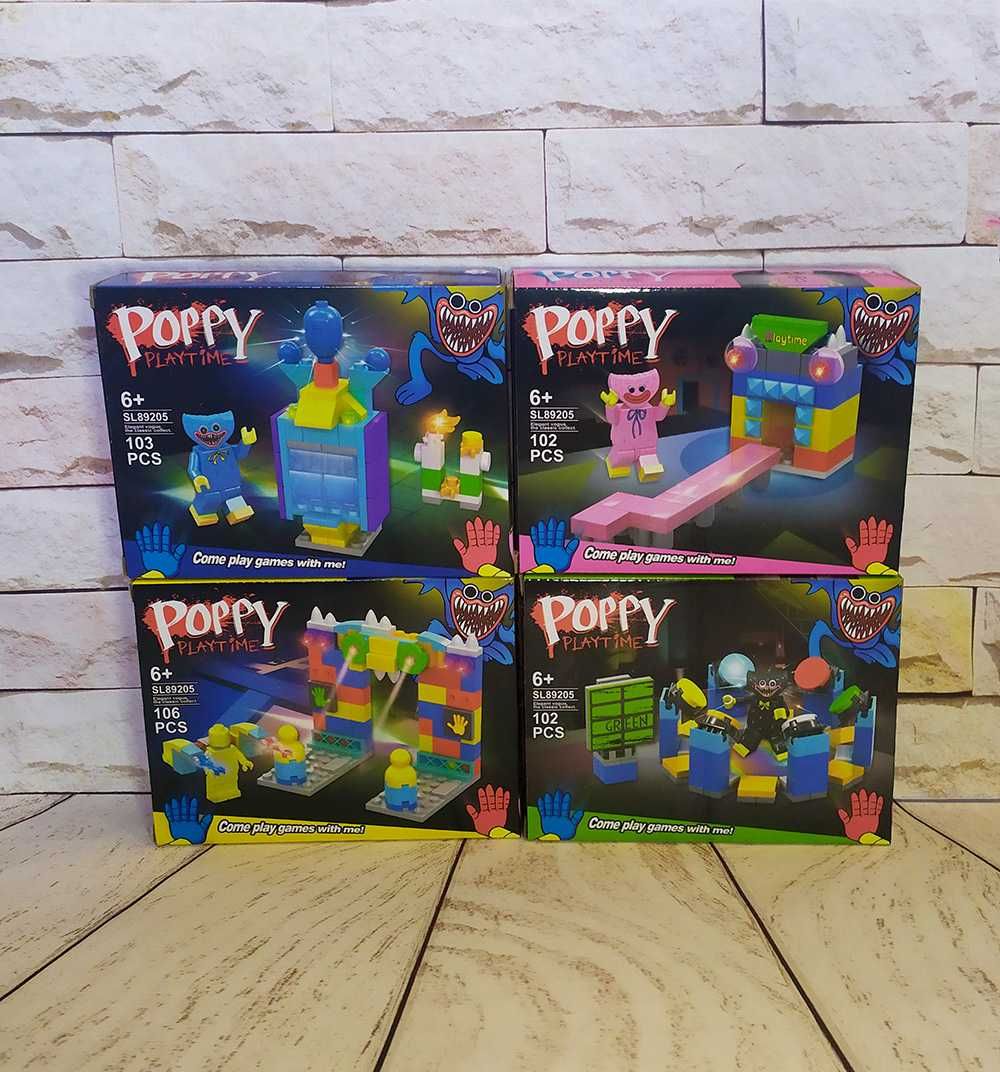 Лего Хаги Ваги Поппи Плейтайм Lego Poppy Playtime 413 деталей +Подарок