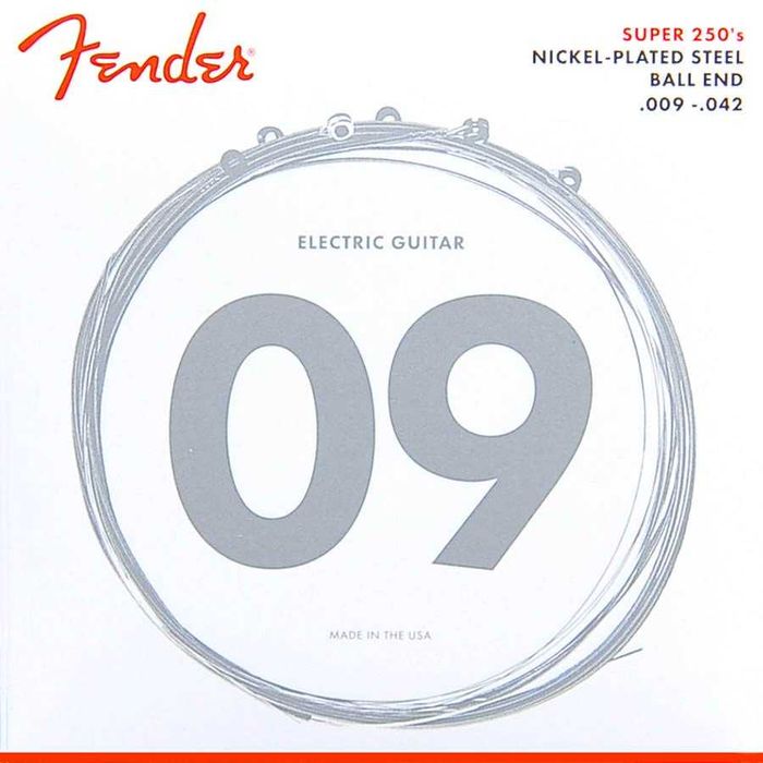 Struny do gitary elektrycznej Fender F-250L Super 250s
