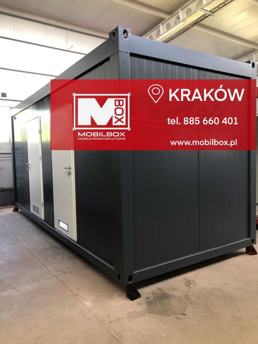 kontener sanitarny, kontener, kontener damsko-męski, WC