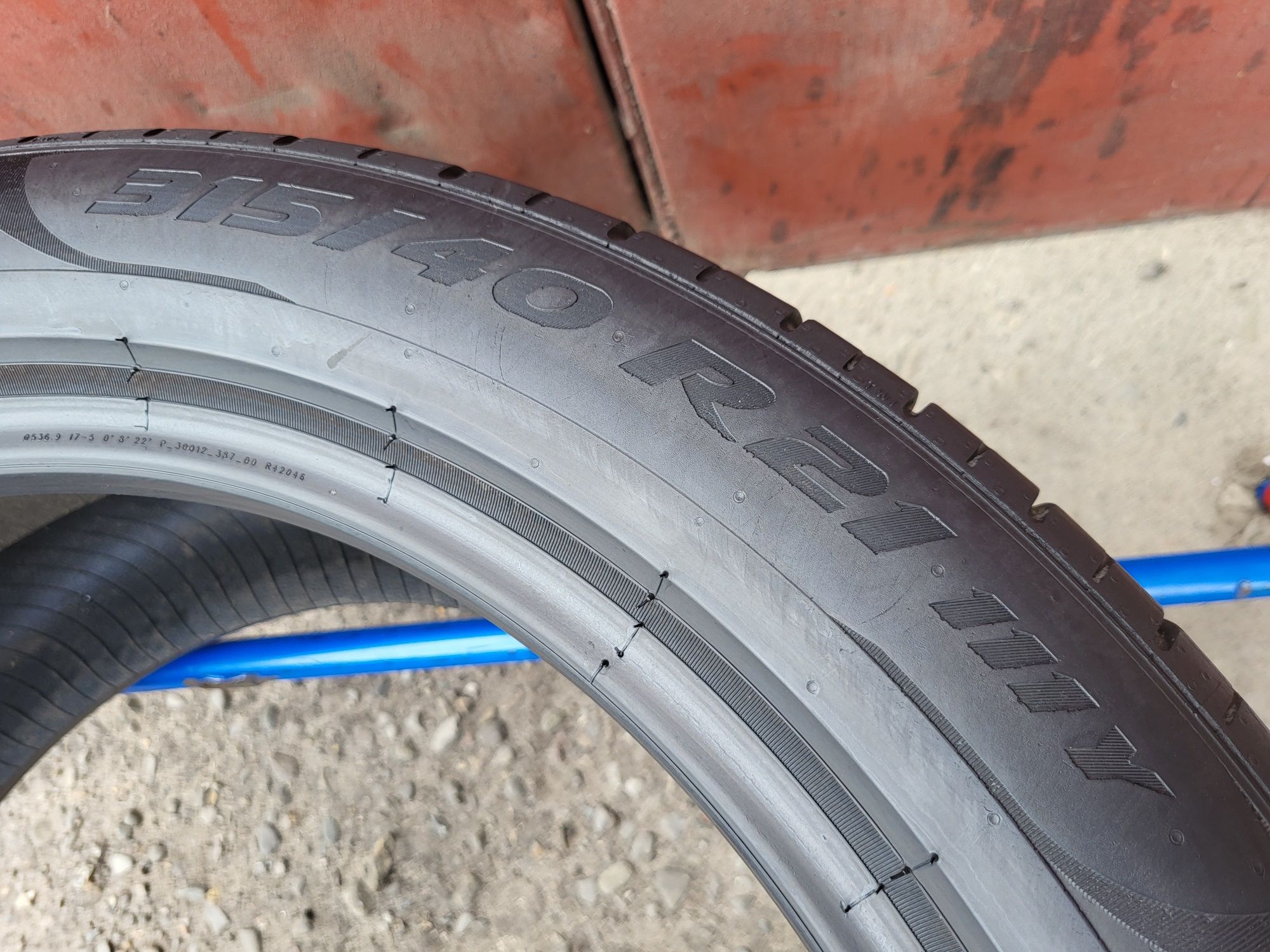 315/40/21 R21 Pirelli PZERO PZ4 2шт ціна за 1шт літо шини
