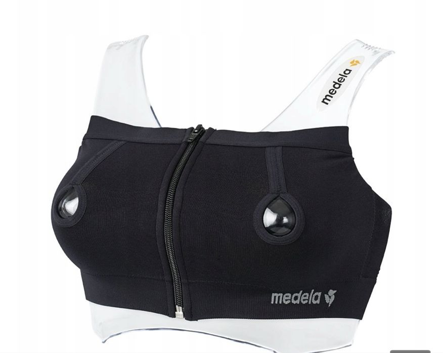 Medela gorset, biustonosz do laktatorow czarny, rozmiar M