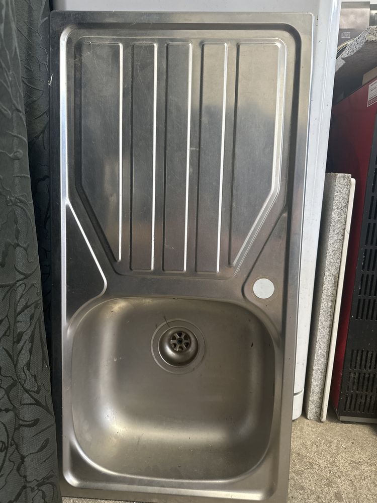 Bancada em inox como nova