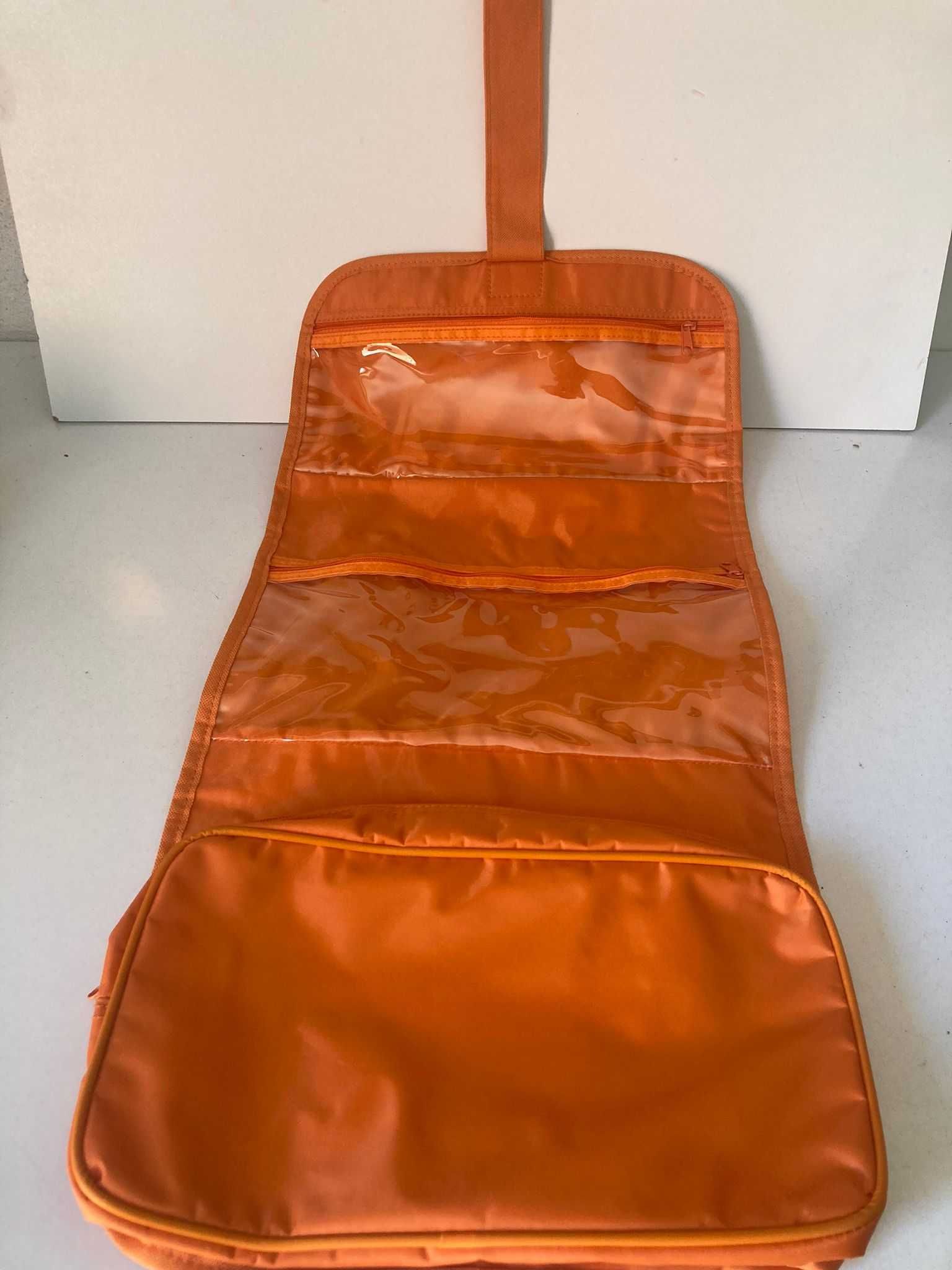 Necessaire Desdobrável Laranja