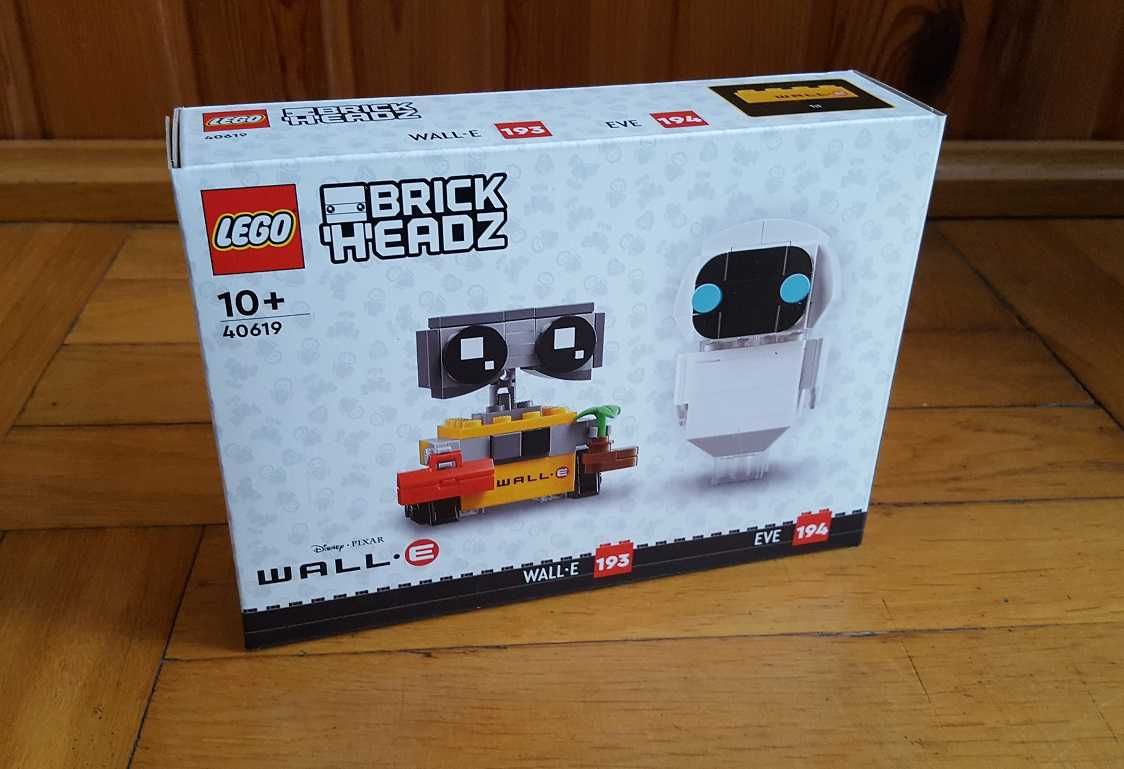 LEGO 40619 BrickHeadz - EWA i WALL-E NOWE Wrocław