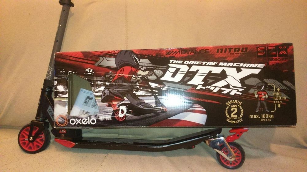 Hulajnoga Oxelo Scooter DTX, drift