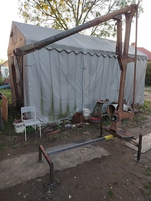 Ładowacz do big bagow żuraw podnośnik