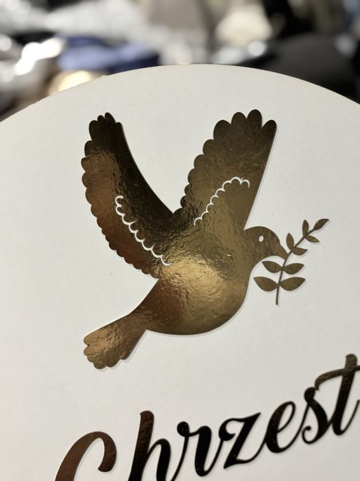 Tablica chrzest święty