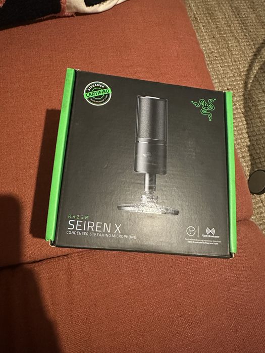 Raizer seiren X condenser streaming microfone