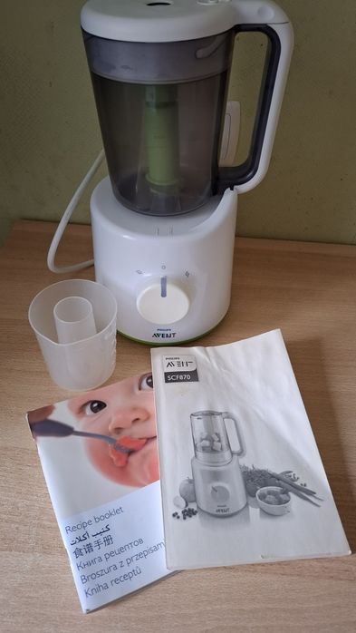 Пароварка блендер Філіпс Авент SCF870