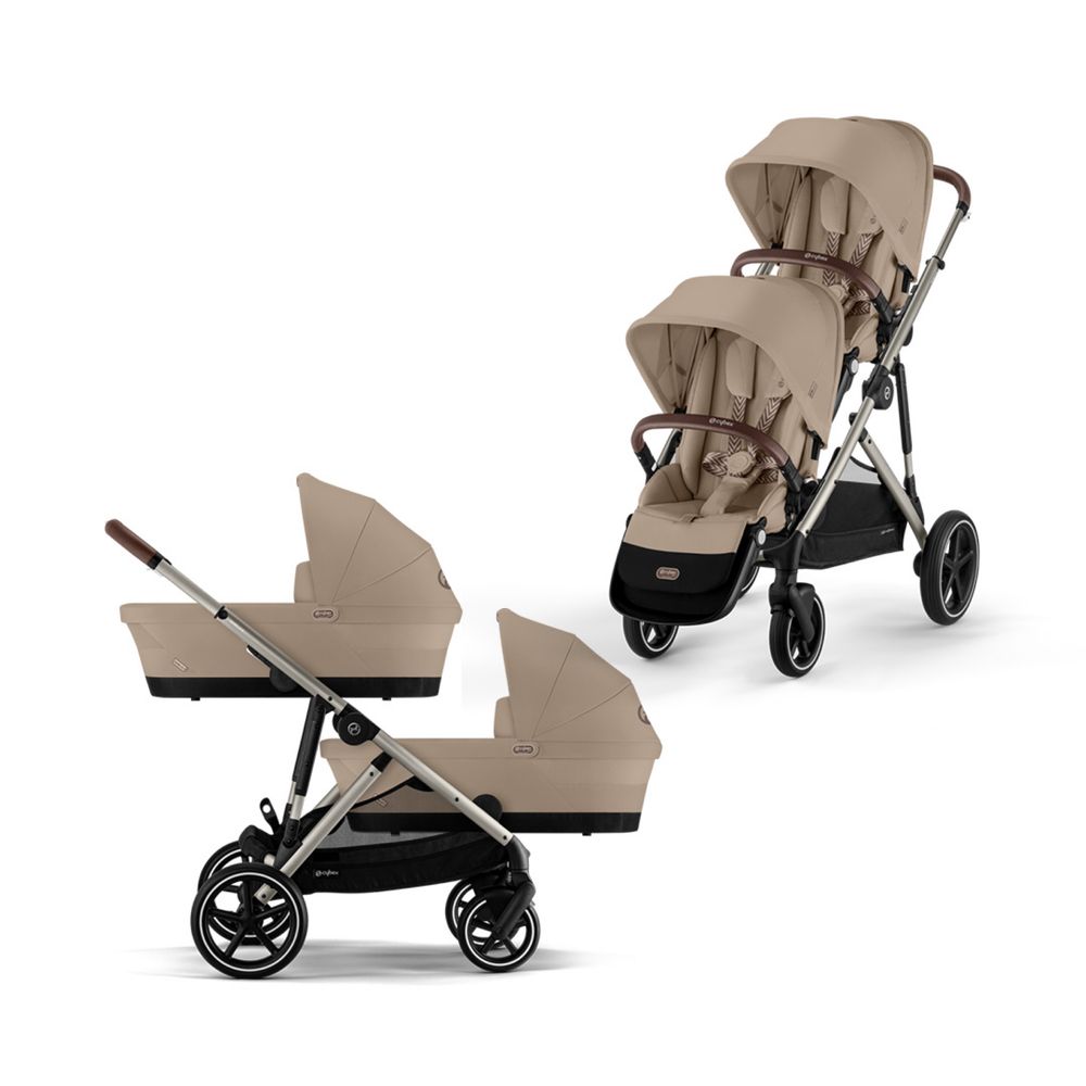 Коляска 2 в 1 Cybex GAZELLE S для двійні