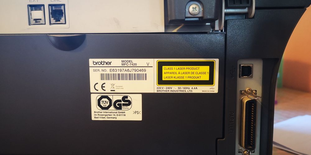 Drukarka Brother MFC 7420 Laserowa