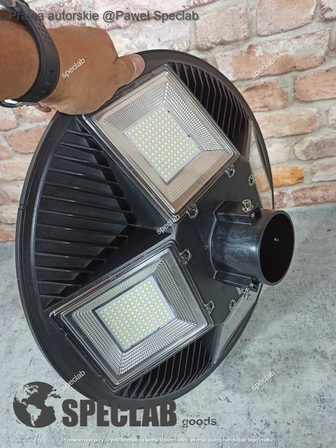 Lampa uliczna 400 W 7000 lm zasilanie solarne (YJ-4428)