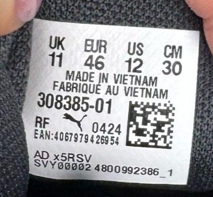 Кросівки Puma RS-X T MAPF1 308385-01 оригінал 46 (30 см)