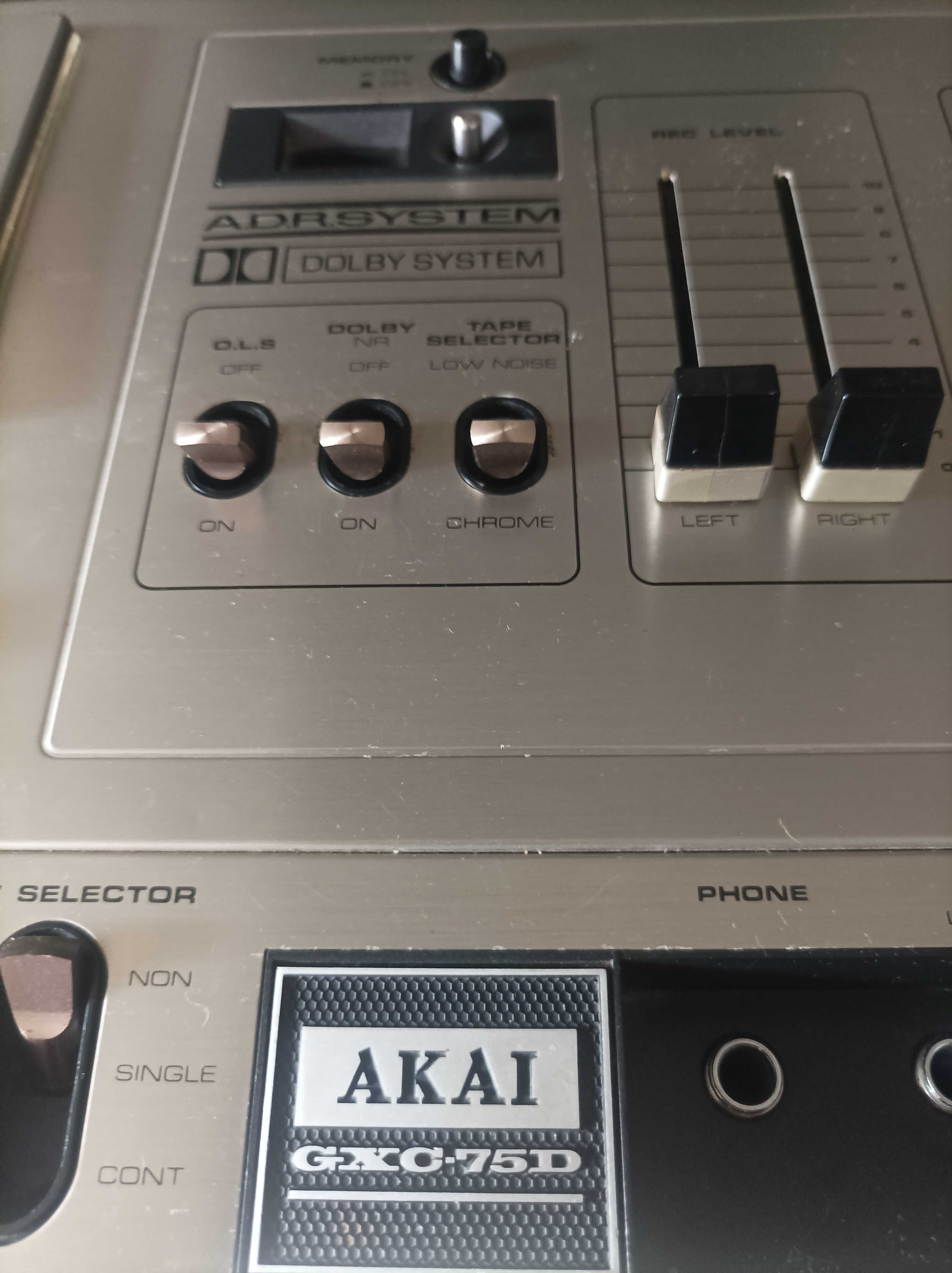 Akai GXC-75D magnetofon vintage Japan