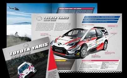 DeAgostini Rally Cars nr 1 - Toyota Yaris WRC 1:43 nowy, oryg. zap.